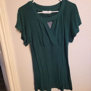 Women's Dressy Short-Sleeved Ruched Top